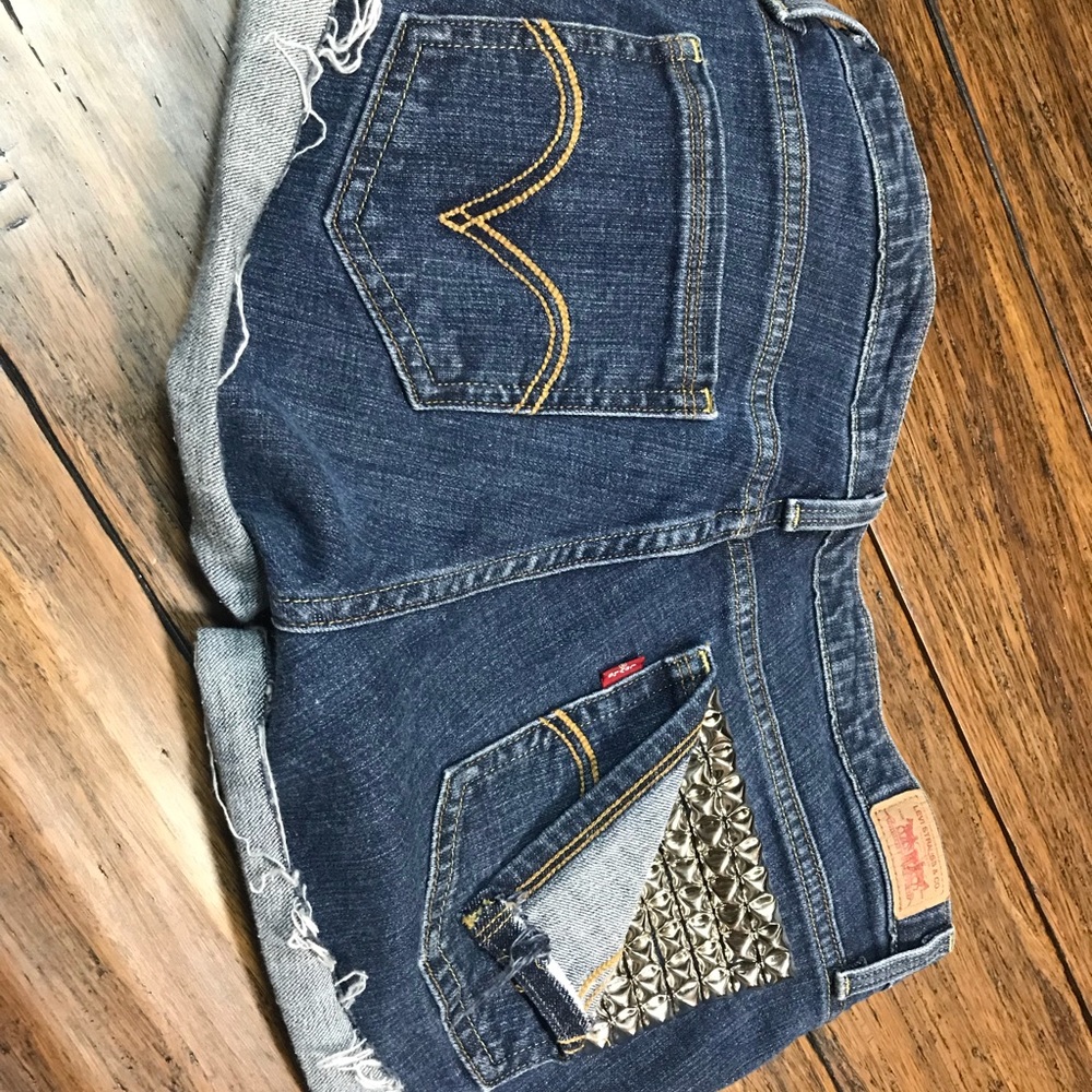 Studded shorts